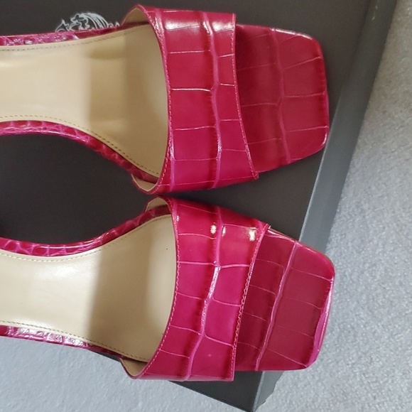 Vince Camuto Sandle 4" heel Pink Size 11 - Picture 6 of 8